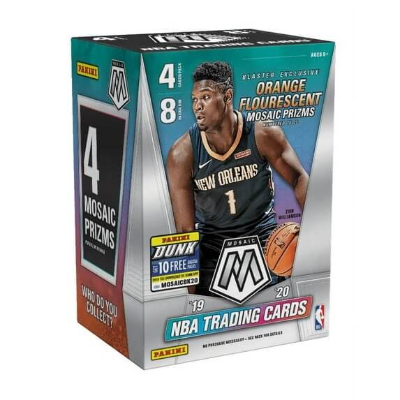 2019/20 Panini Mosaic NBA Basketball Blaster Box