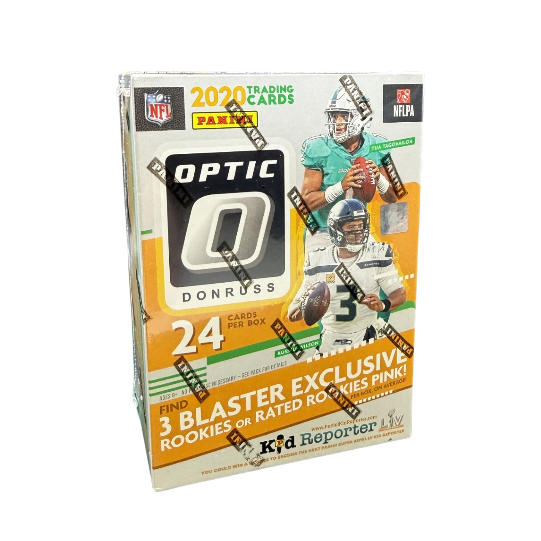 2020 Panini Donruss Optic Football Pink Parallels Blaster Box