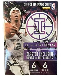 2019-20 Panini Illusions Basketball Factory Sealed Blaster Box